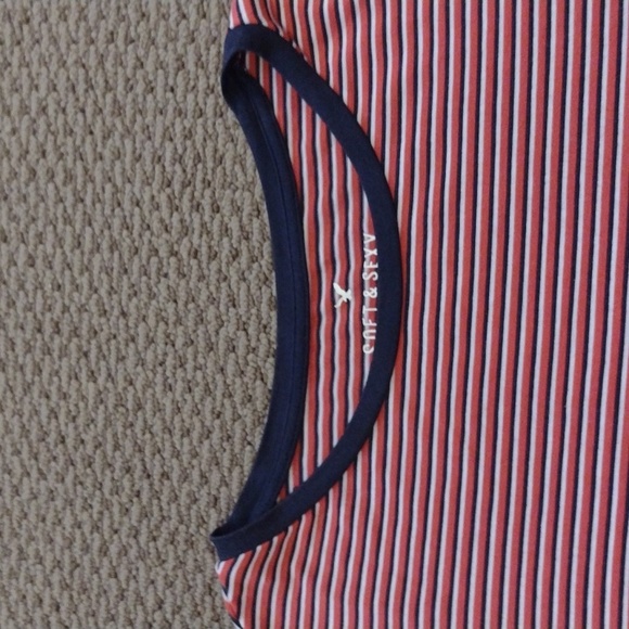 American Eagle Outfitters Soft & Sexy Striped Shirt - Picture 2 of 11